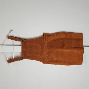 Madewell courdory skirt overalls size medium